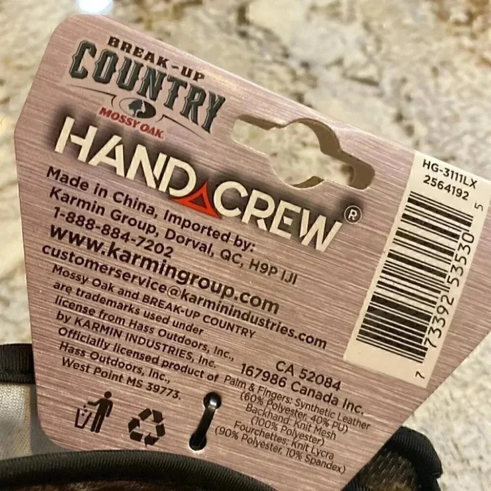 HandCrew Unisex Synthetic Leather Multipurpose Gloves, Large/x-large (1… - Picture 8 of 9